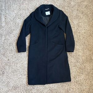 Wool Wilfred Black Women's Coat